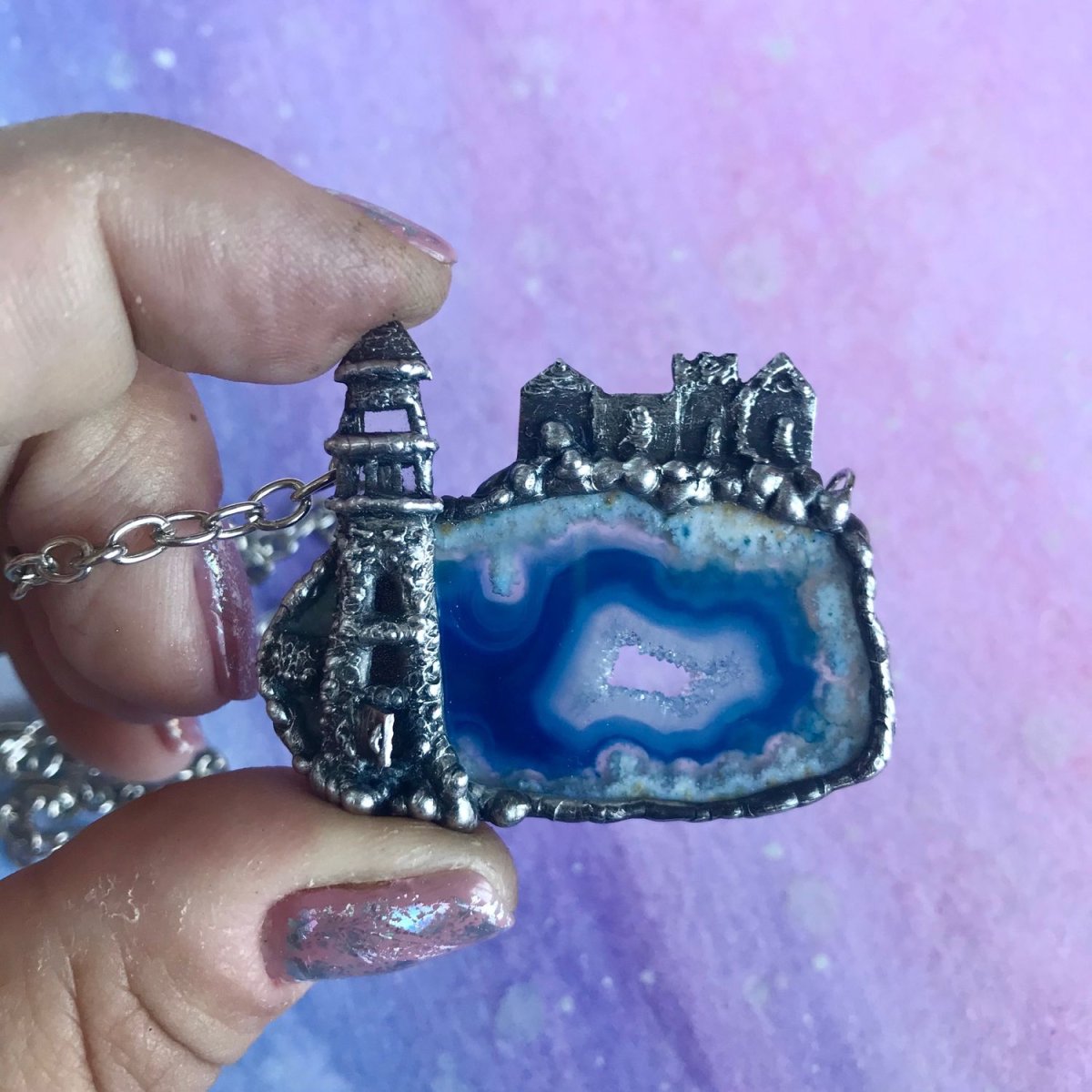 Кулон Маяк золотой