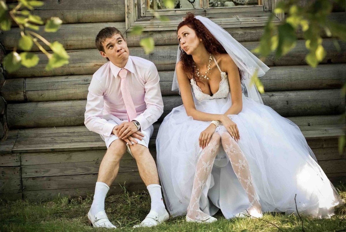 Невеста в спортивном стиле