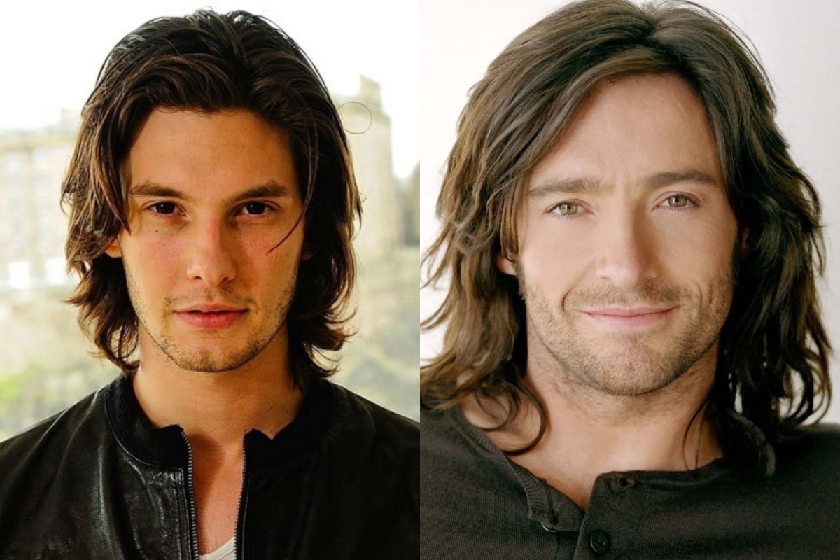 Мужская стрижка Каскад на средние волосы