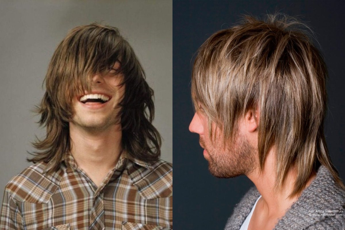 Рваные прически на средние волосы мужские