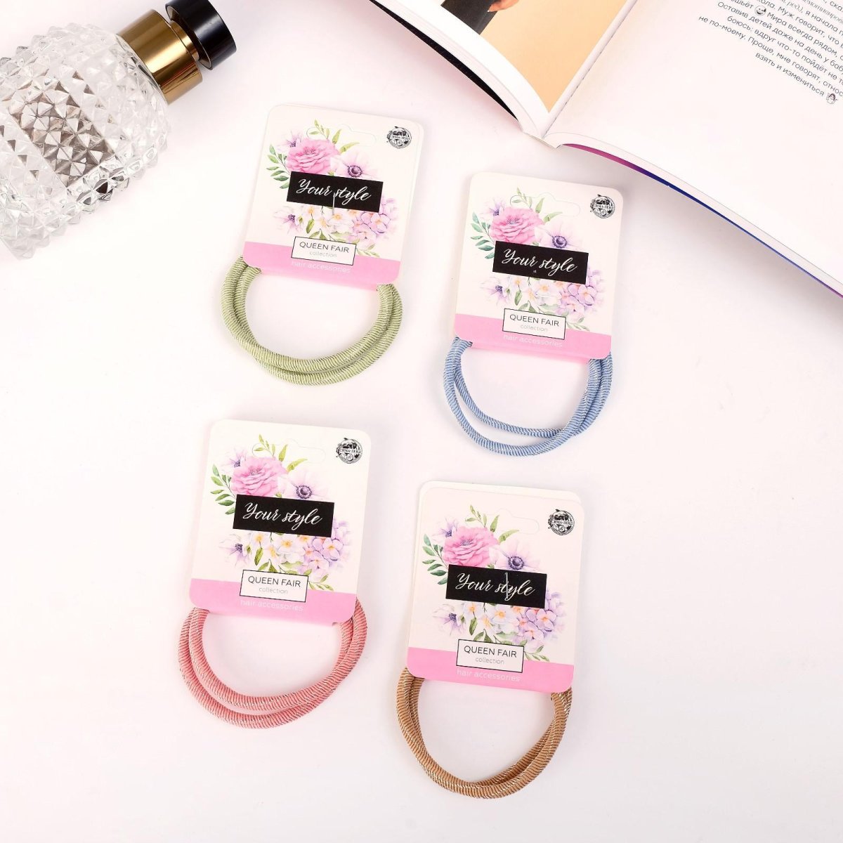 Фото необычных резинок для волос