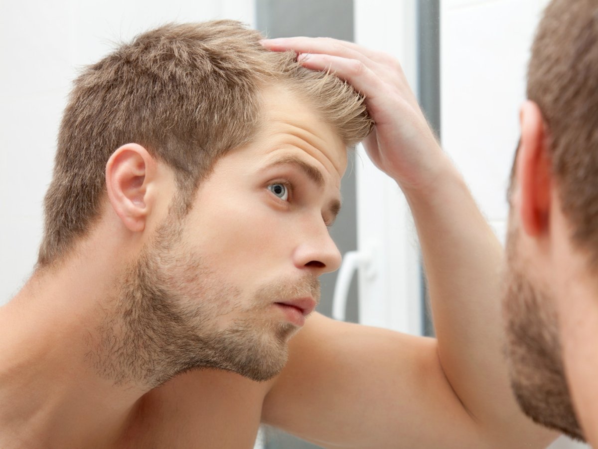 Здоровые мужские волосы