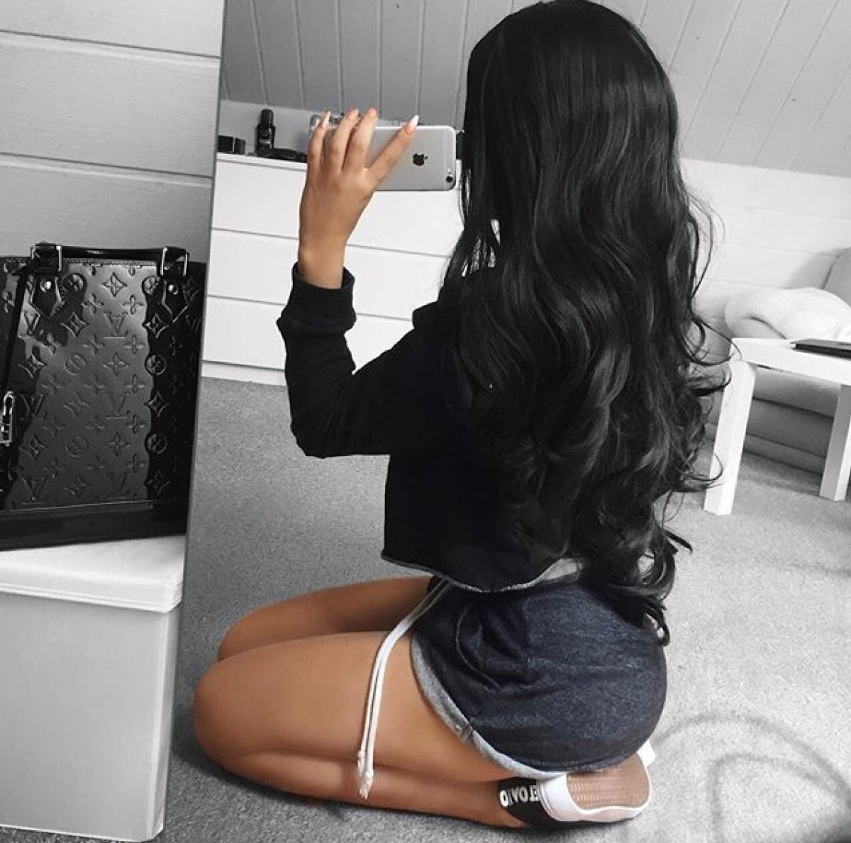 Прическа Лонг Боб корейская