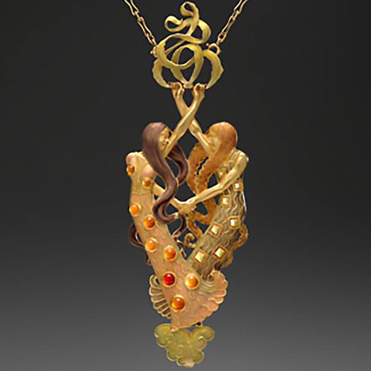 Серьги в русском стиле