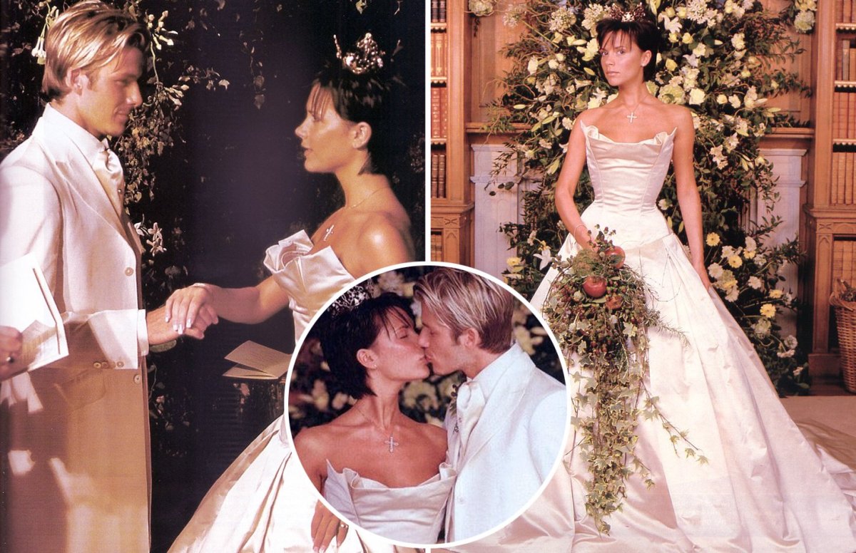 Виктория и Дэвид Бекхэм свадьба