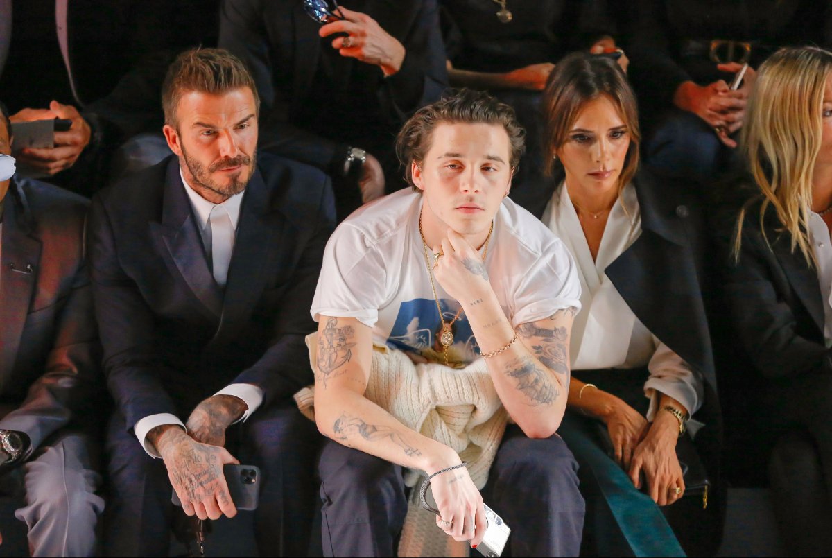 Виктория Бекхэм и Дэвид Бекхэм 2020