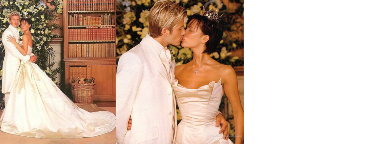 Свадьба Бекхэмов 1999 фото