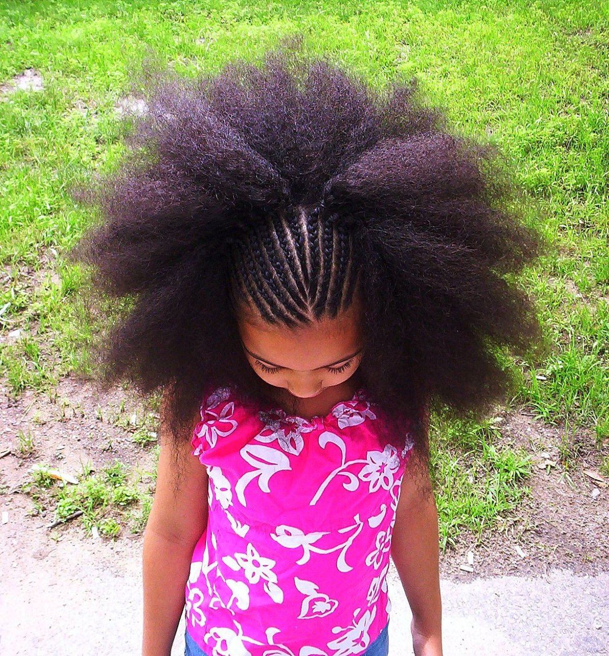 Смешные прически для девочек