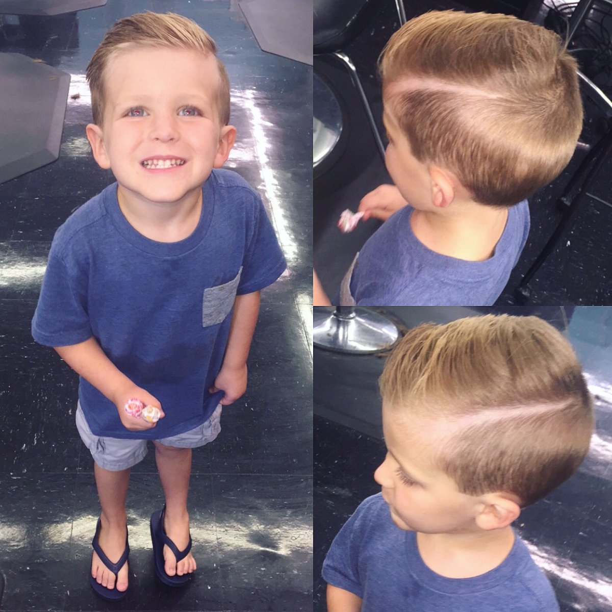 Стрижка мальчику 2 года на светлые волосы