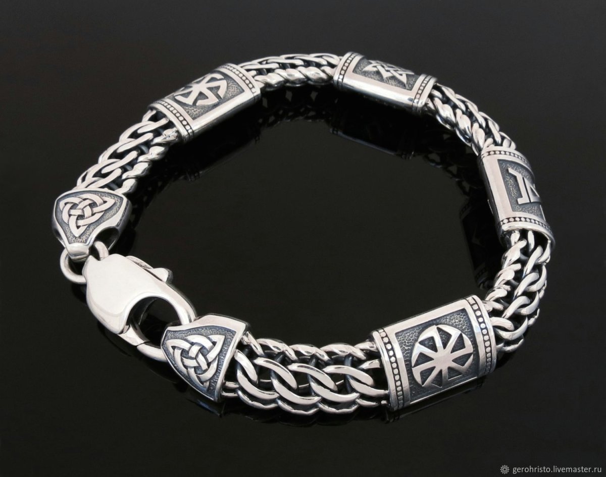 Браслет Перуна серебро