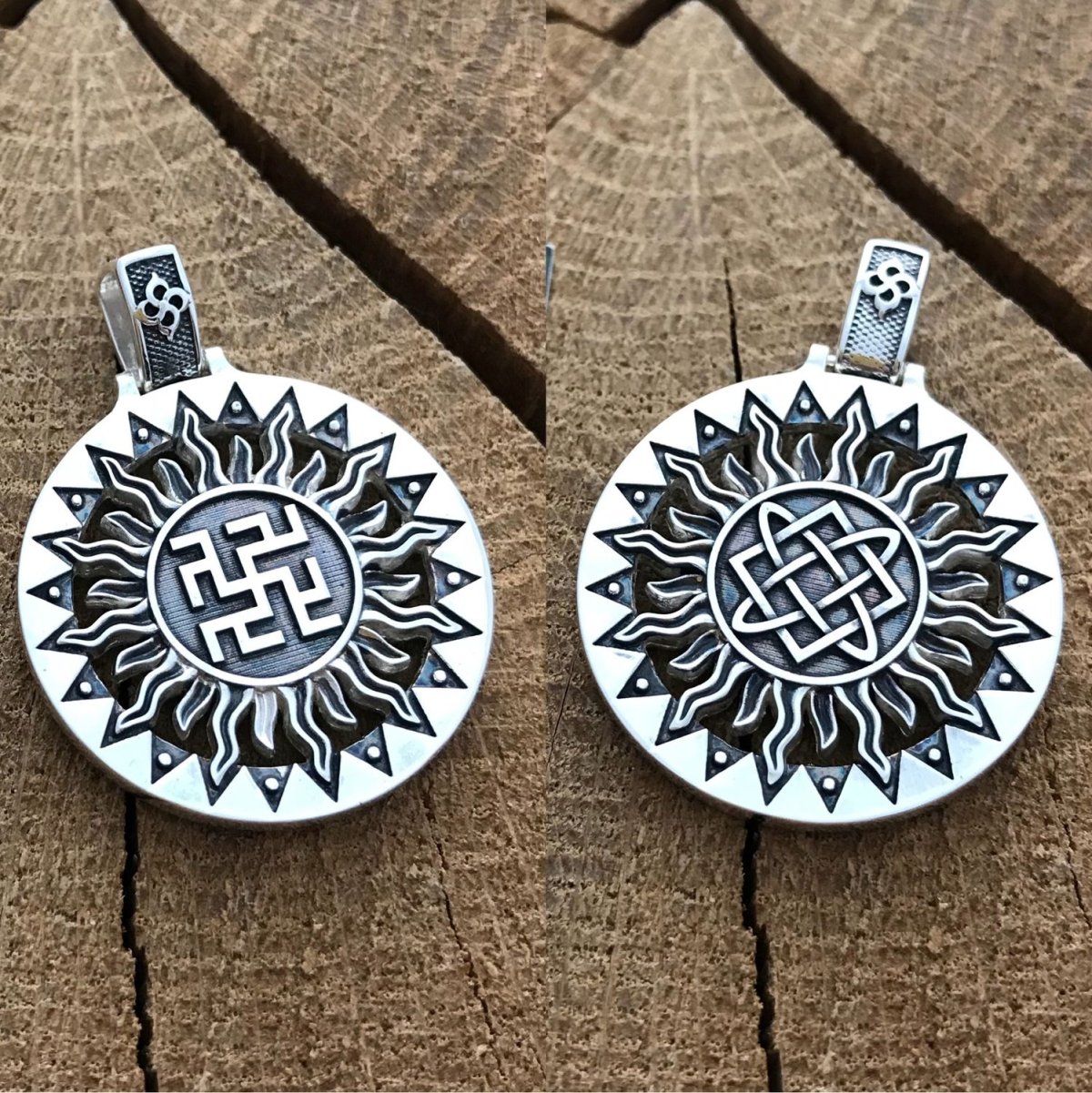 Оберег Одолень серебро