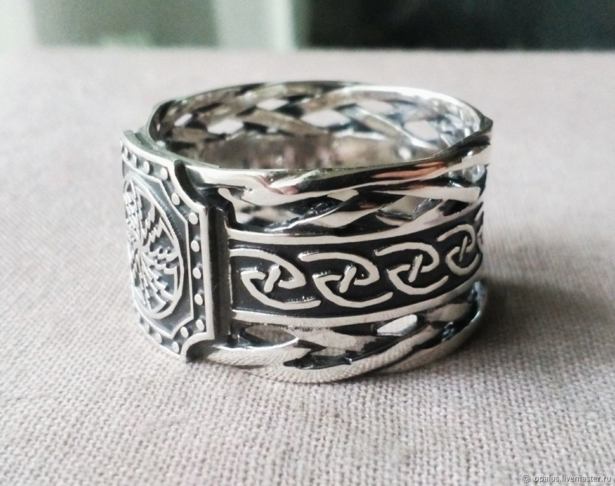 Перстень Коловрат серебро