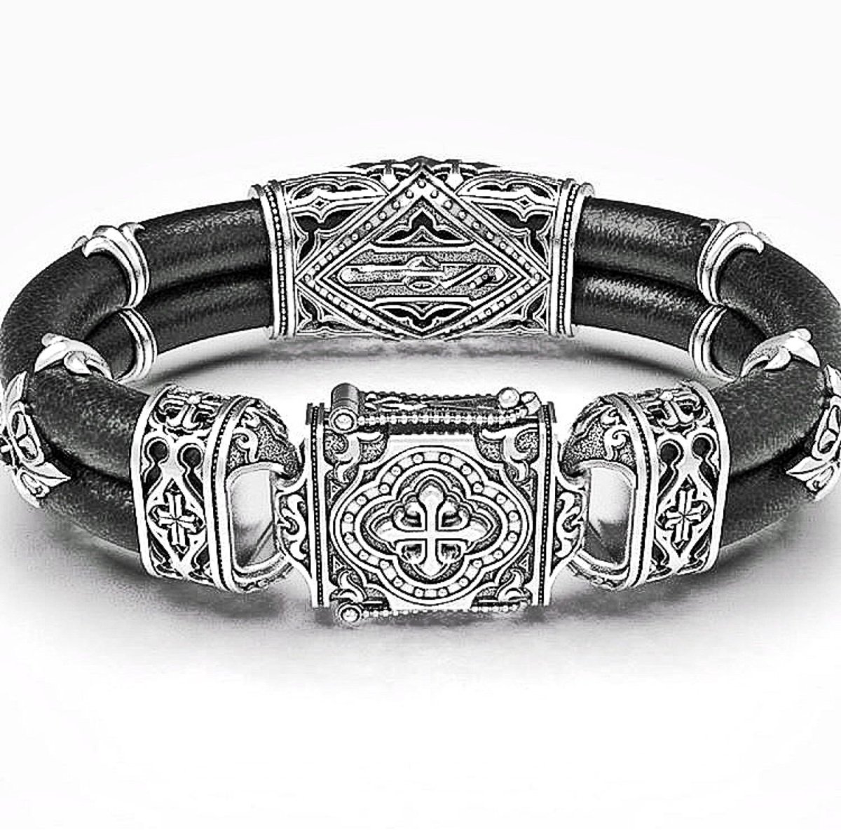 Кожаный браслет Григориан