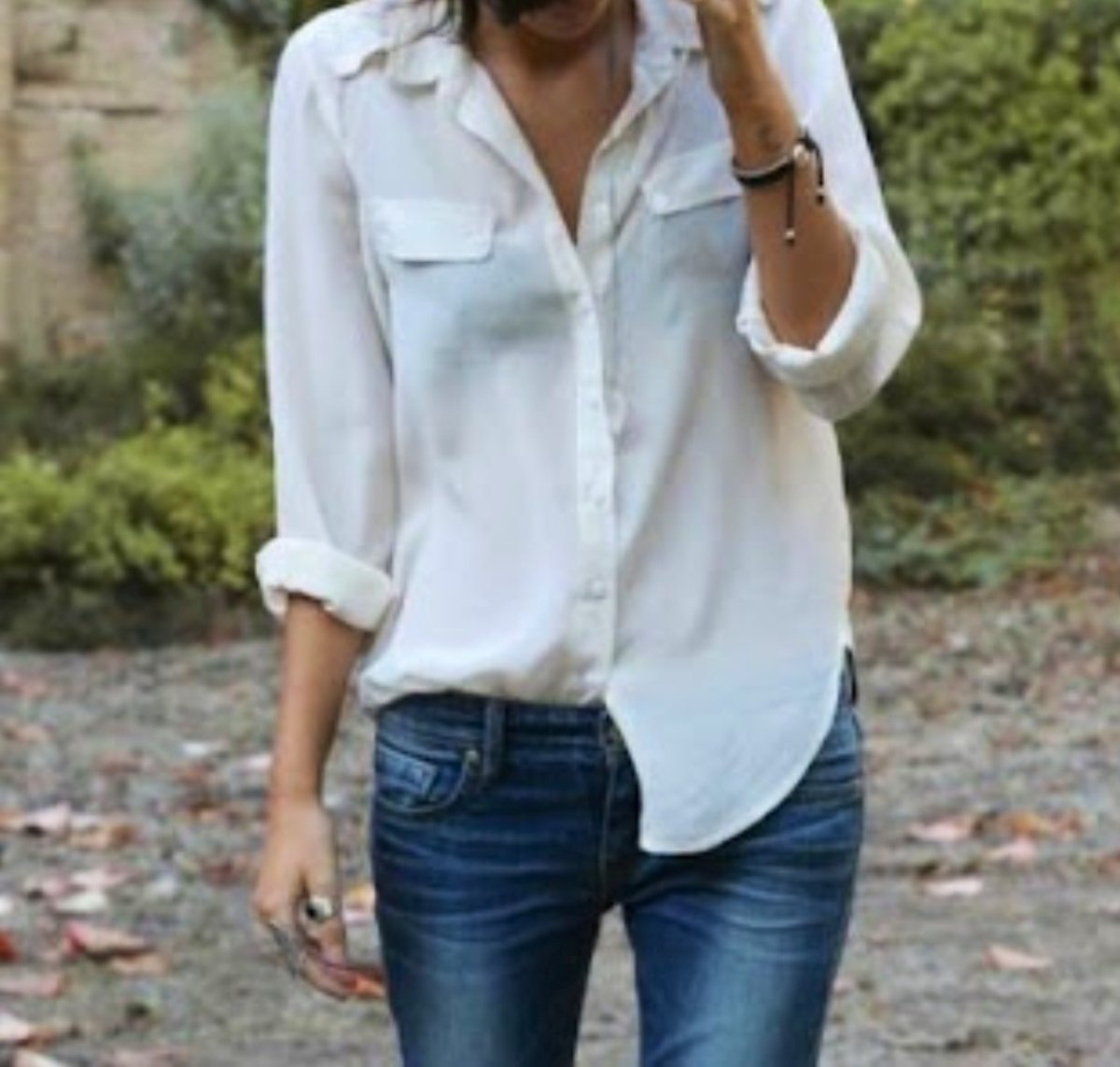 Белая рубашка и лдинсыженские