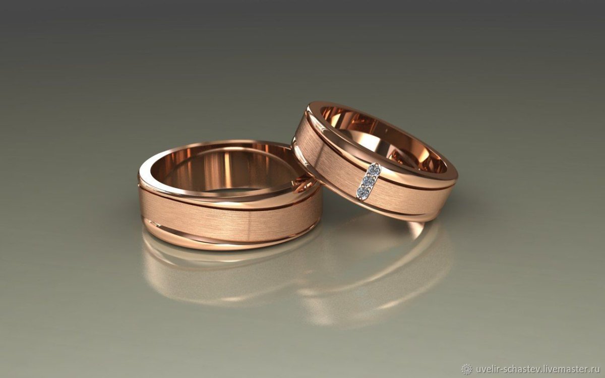 Обручальные кольца для двоих