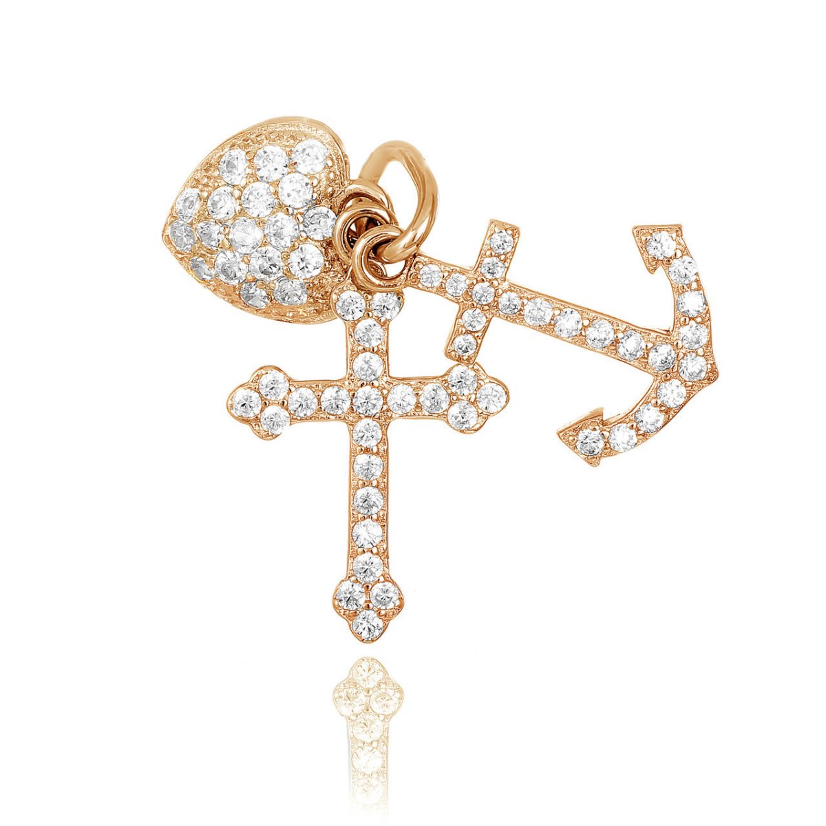 Серьги Вера Надежда любовь