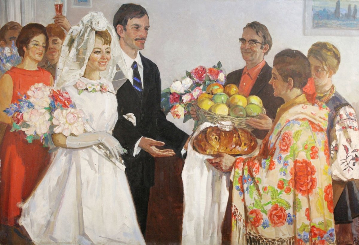 Свадьба картины русских художников
