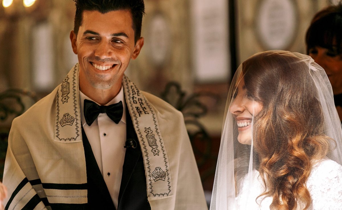 Красивая Еврейская свадьба