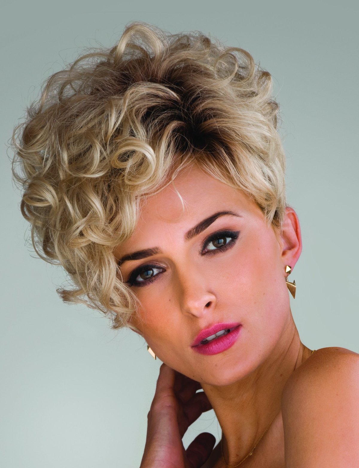 Волнистое каре биозавивка