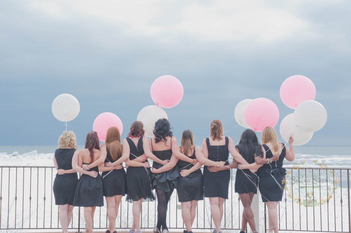 Девичник фон