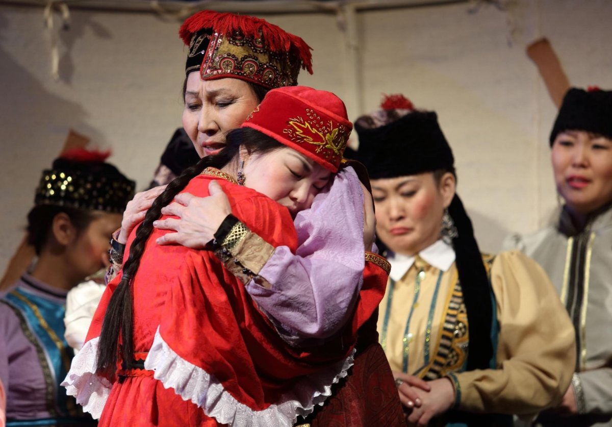 Национальный костюм Калмыкии Элиста