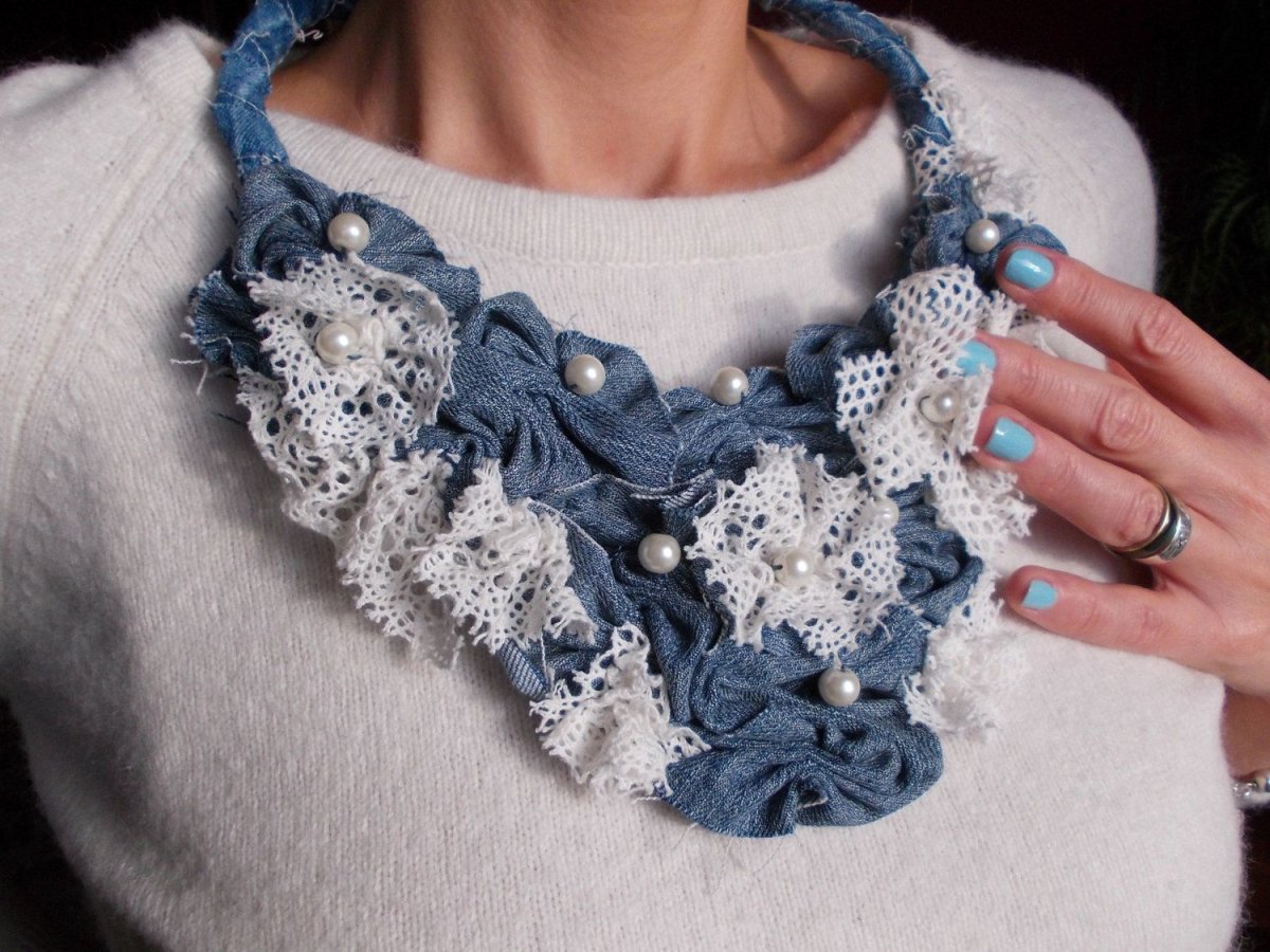 Вязаные украшения в стиле хиппи