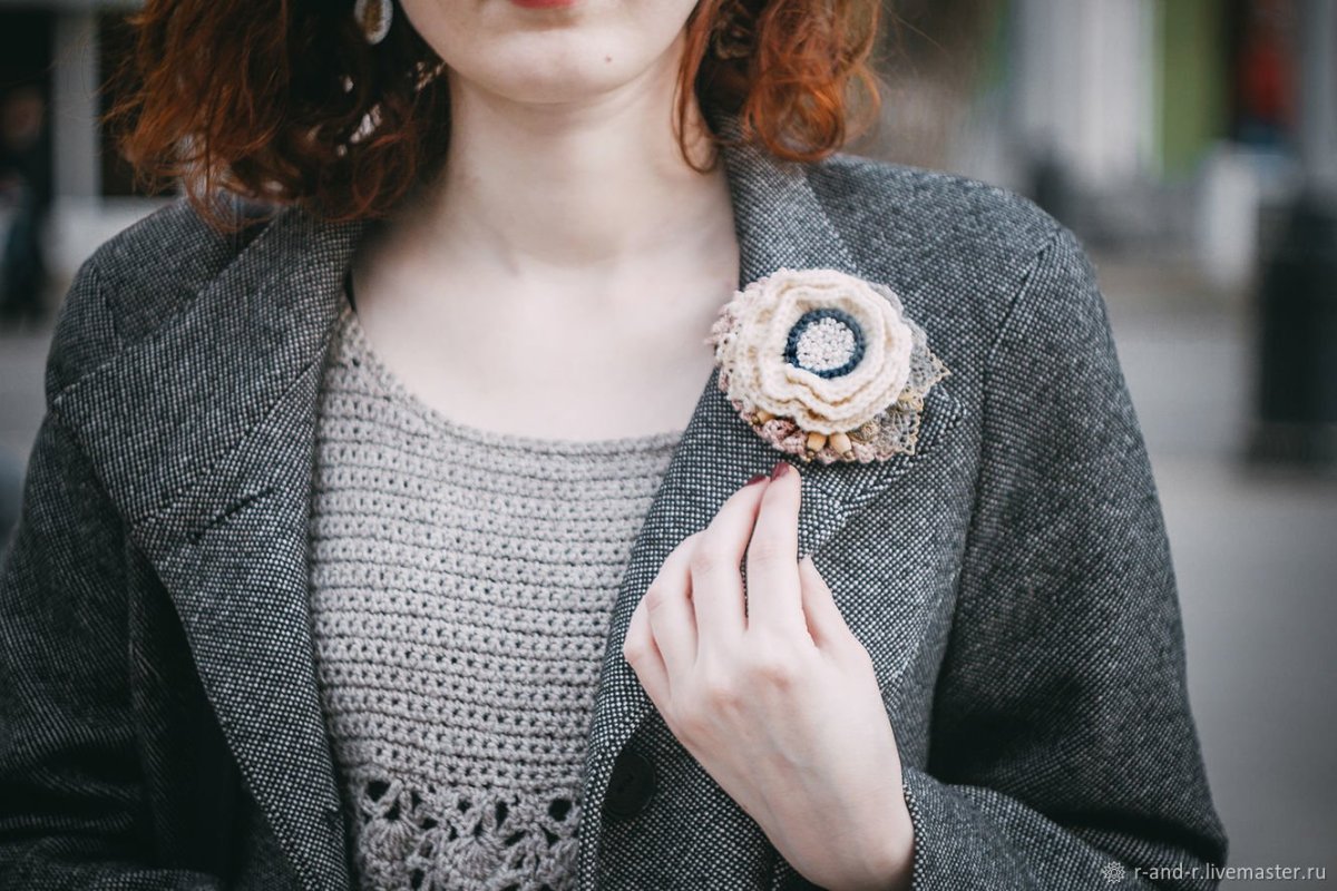 Вязаные украшения