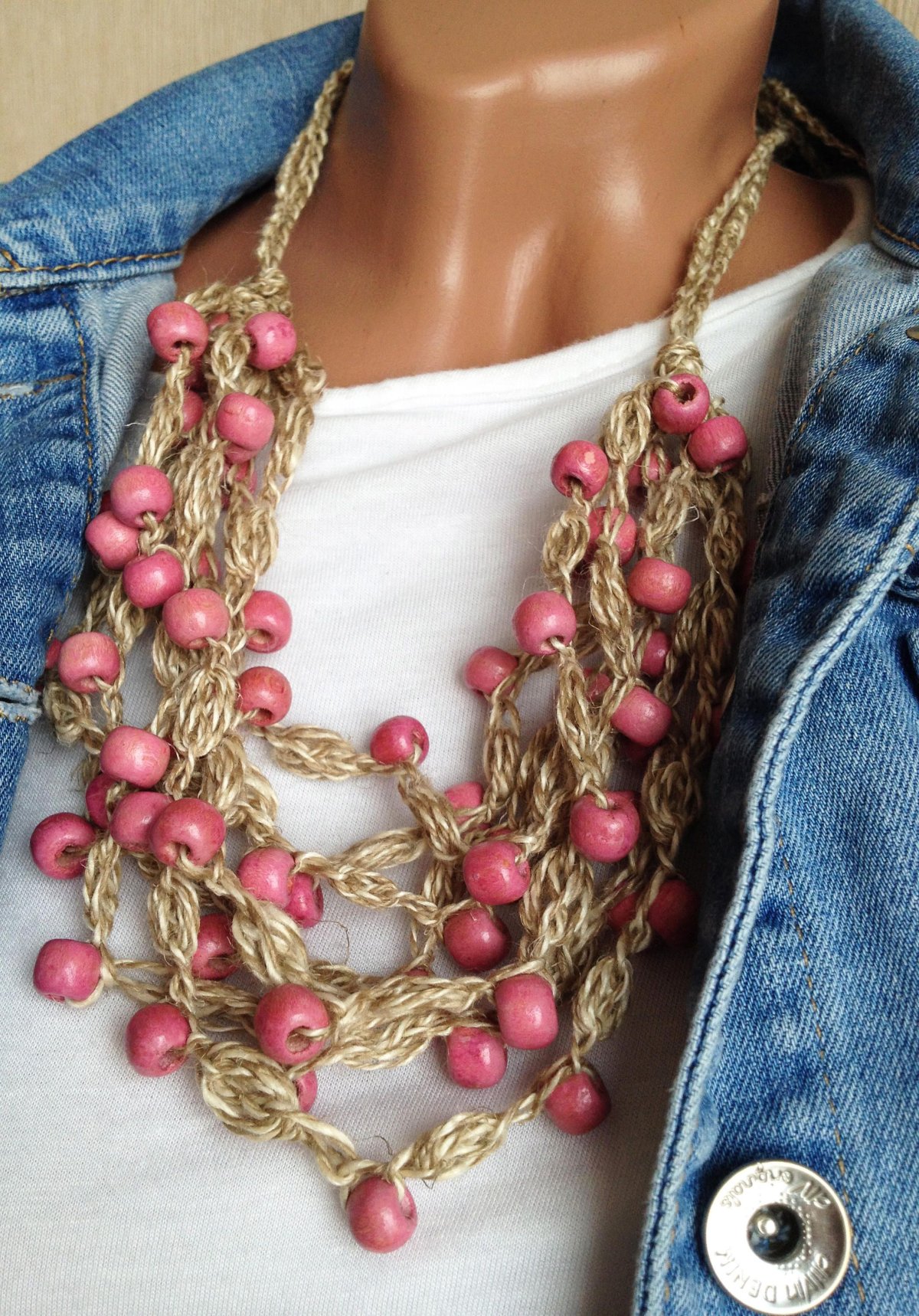 Жилетка в стиле бохо