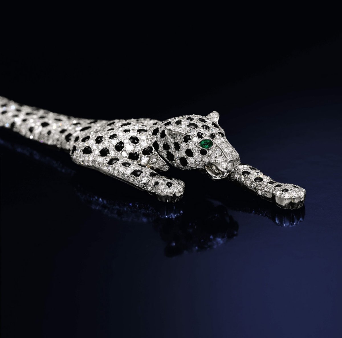 Кольцо Картье пантера золото