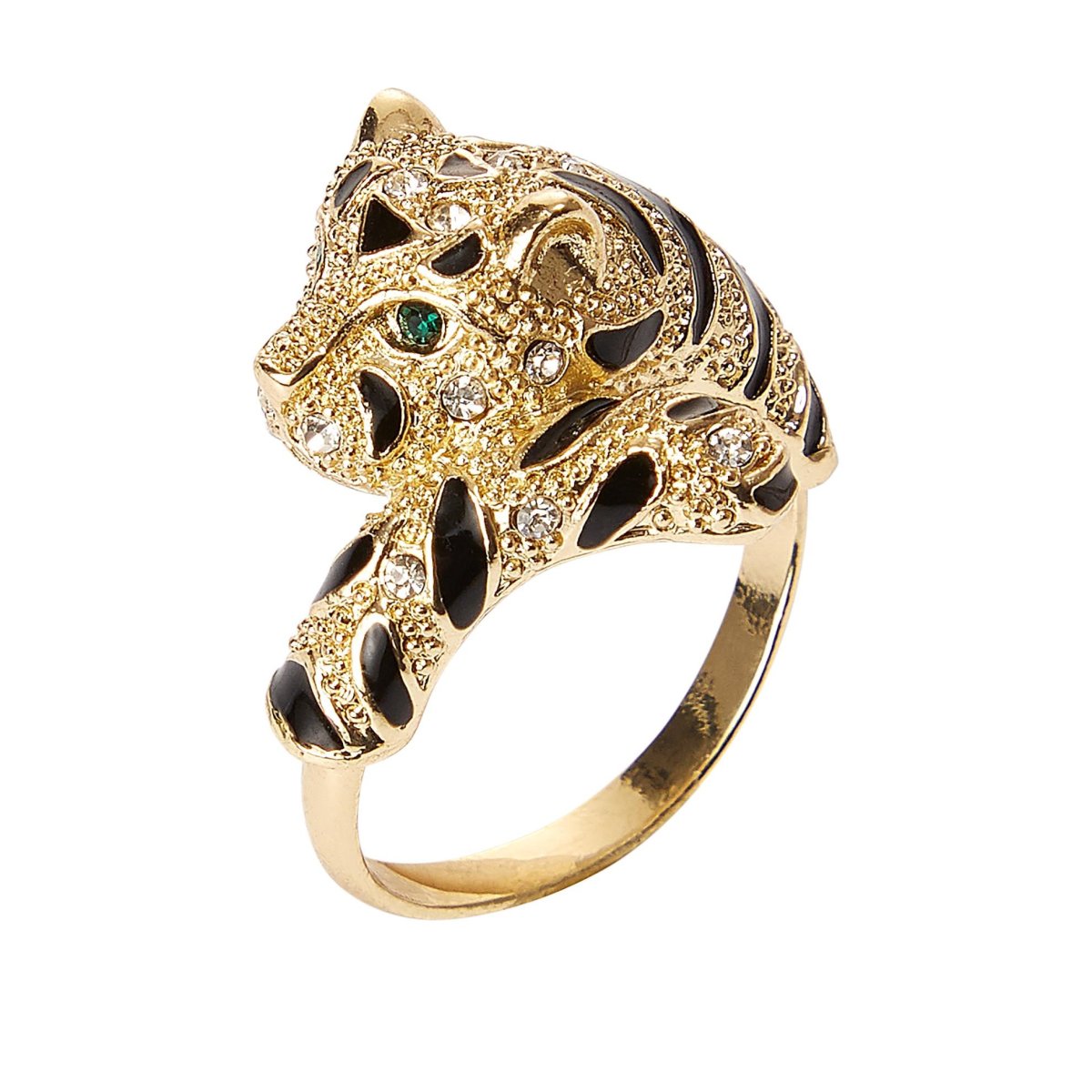 Брошь леопард