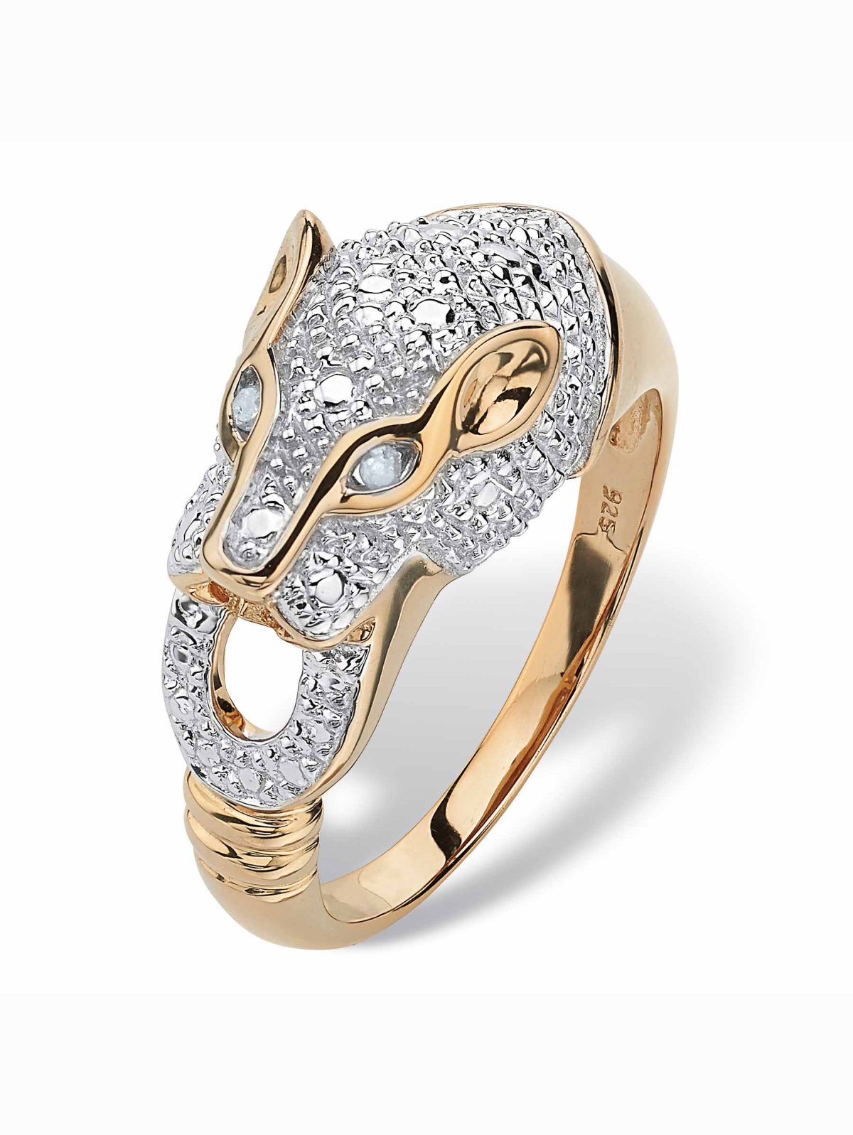 Бусина леопард красный глаз