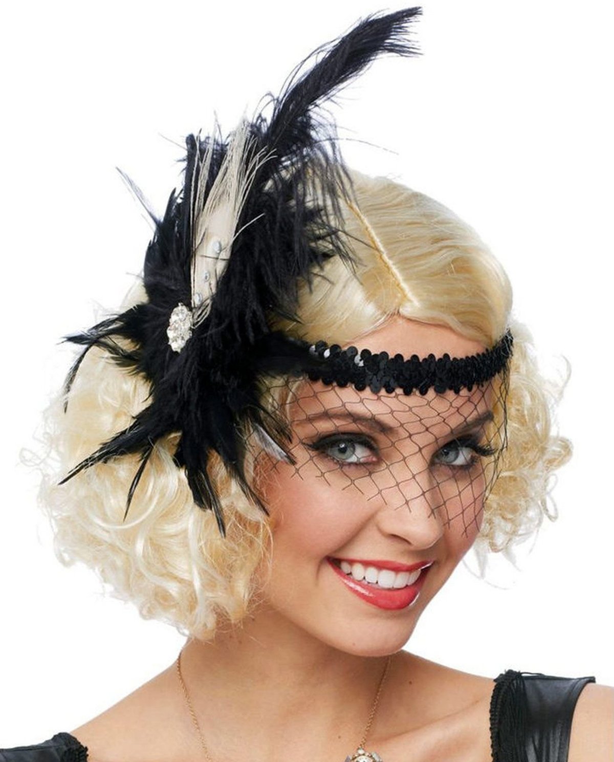 Повязка с перьями в стиле Гэтсби