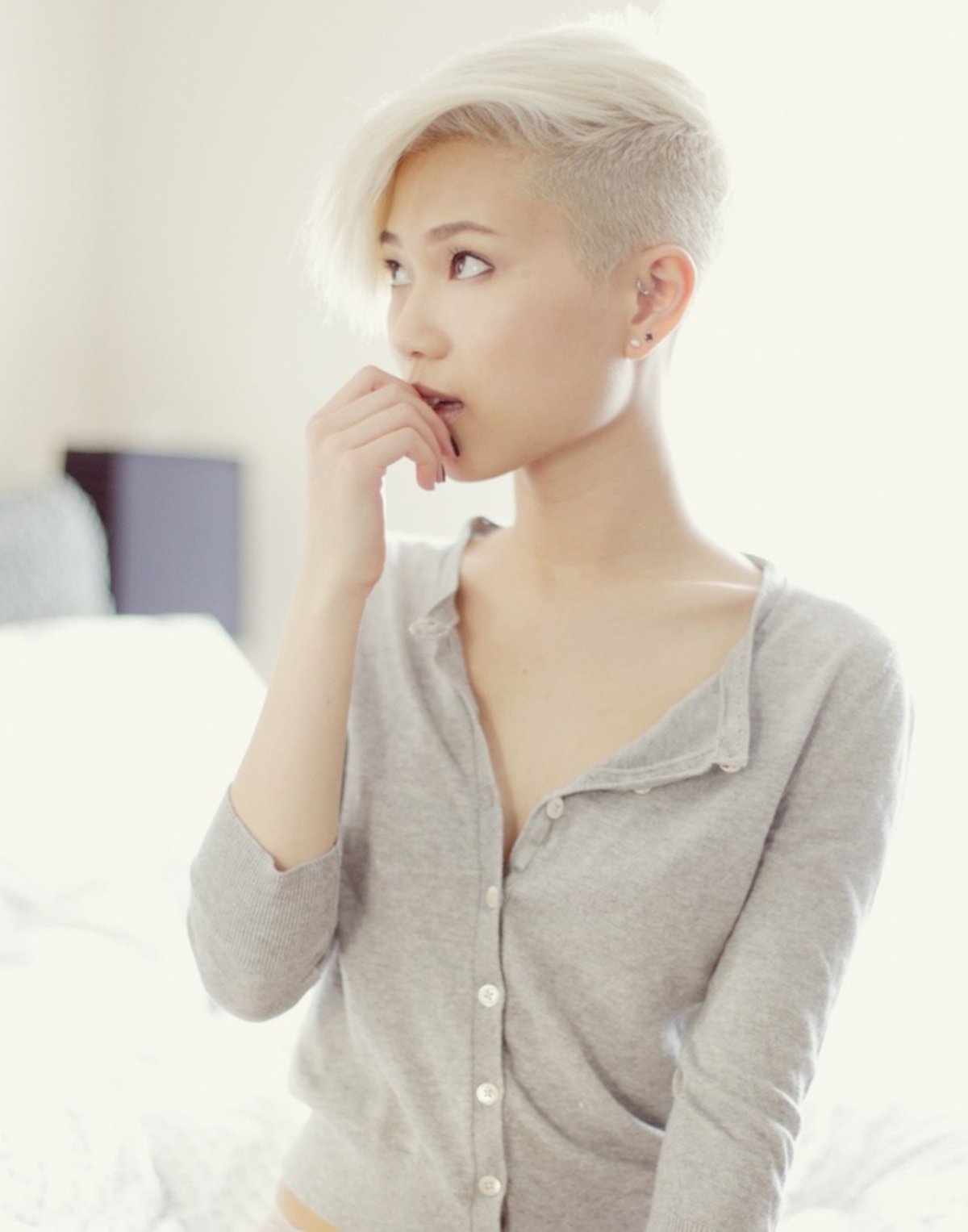 Дарья Мороз стрижка Пикси