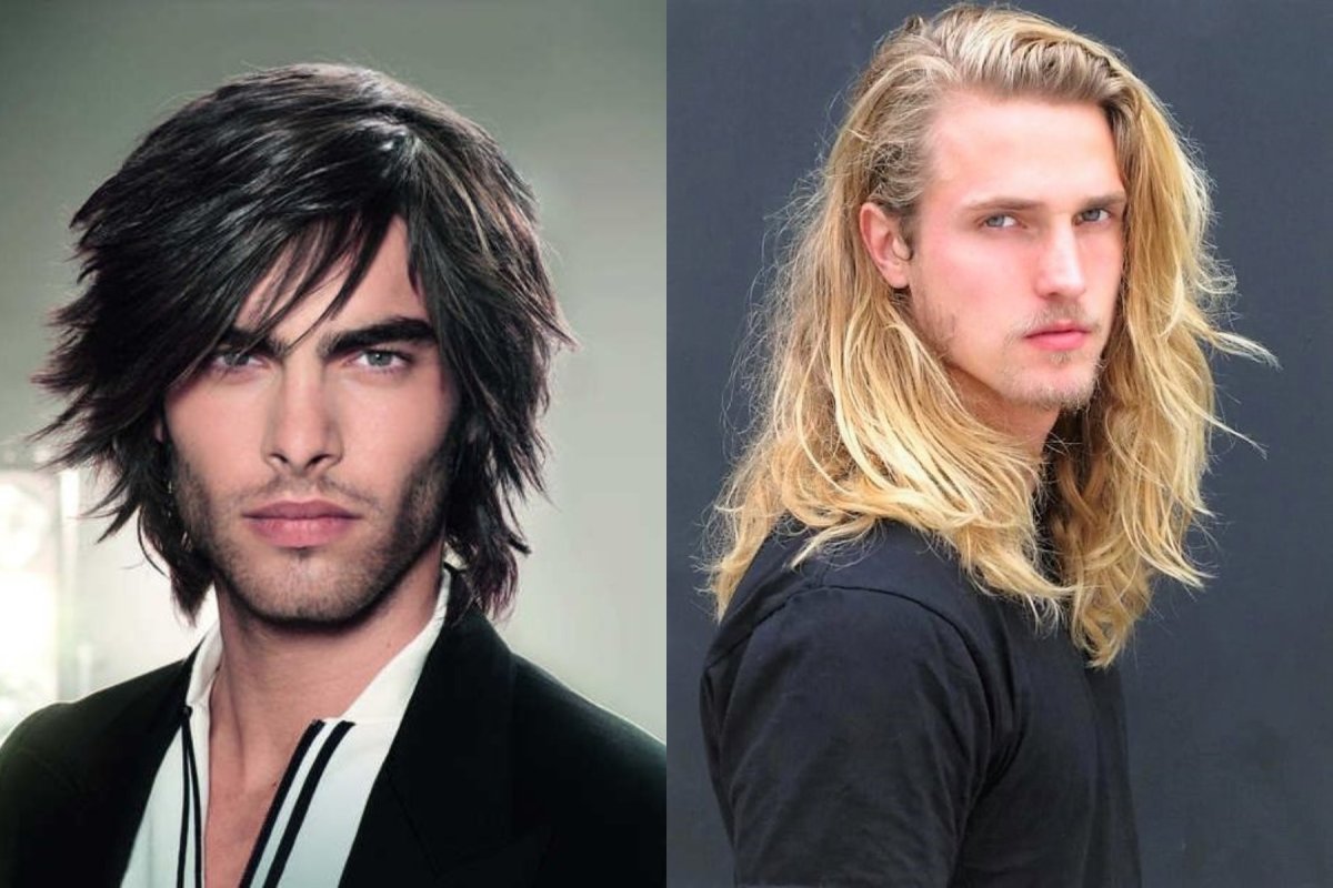 Прическа гранж мужская длинные волосы