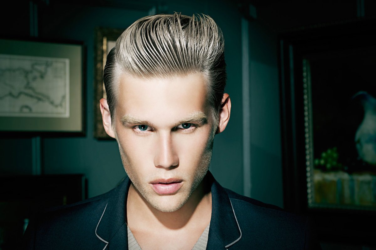 Укладка волос мужская