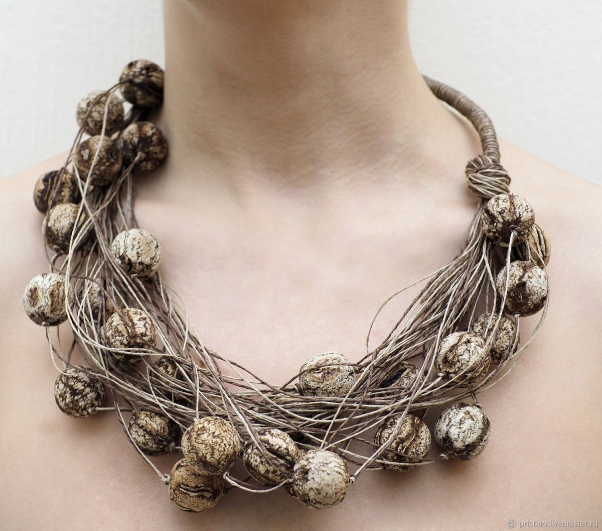 Бижутерия из ниток