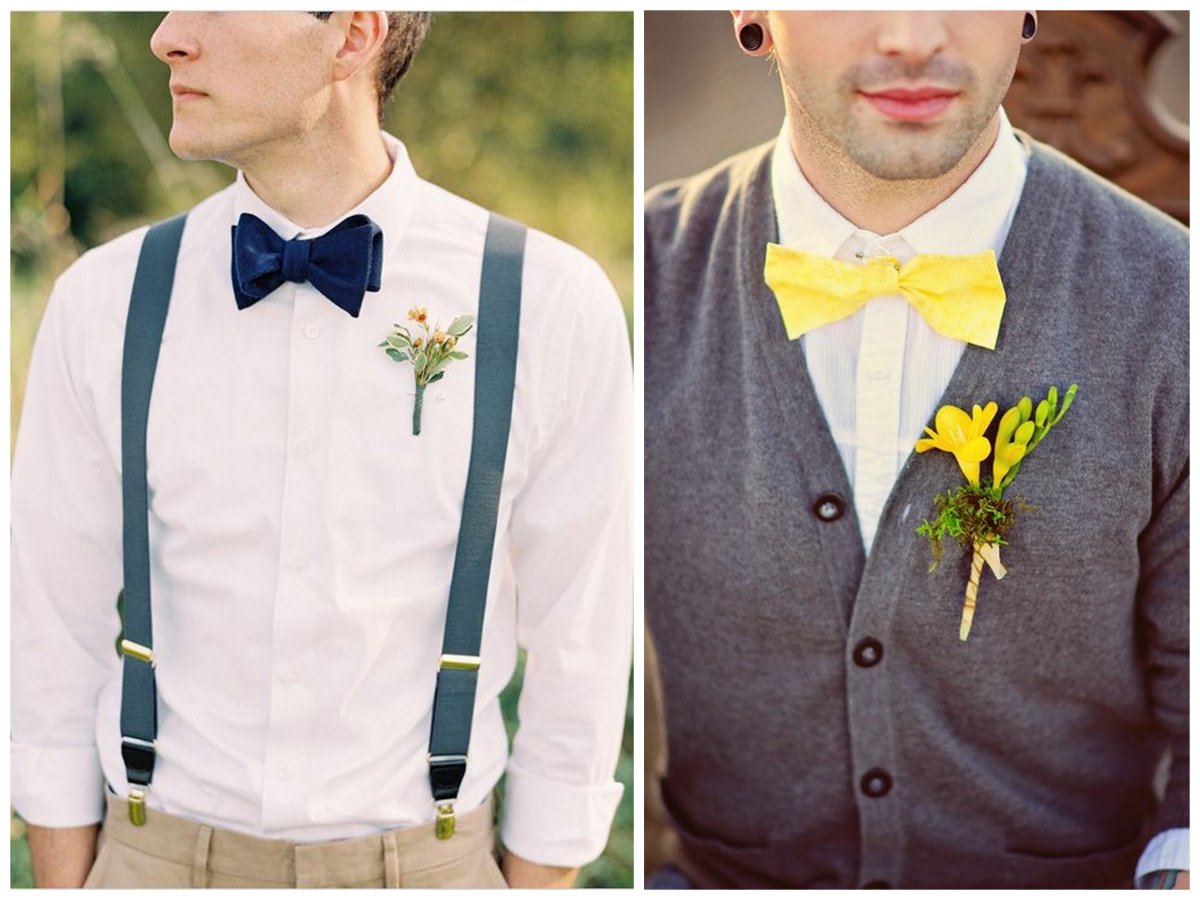 Жених и невеста в стиле Кэжуал