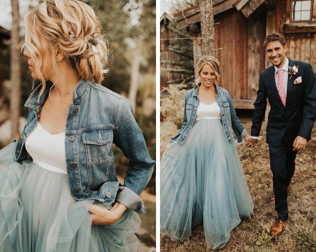 Свадьба в джинсовом стиле