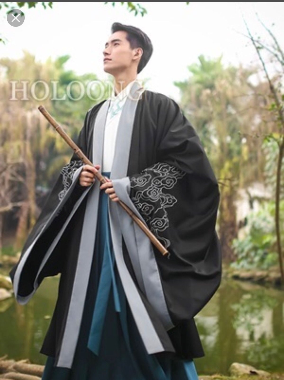 Китайское кимоно Ханьфу мужское