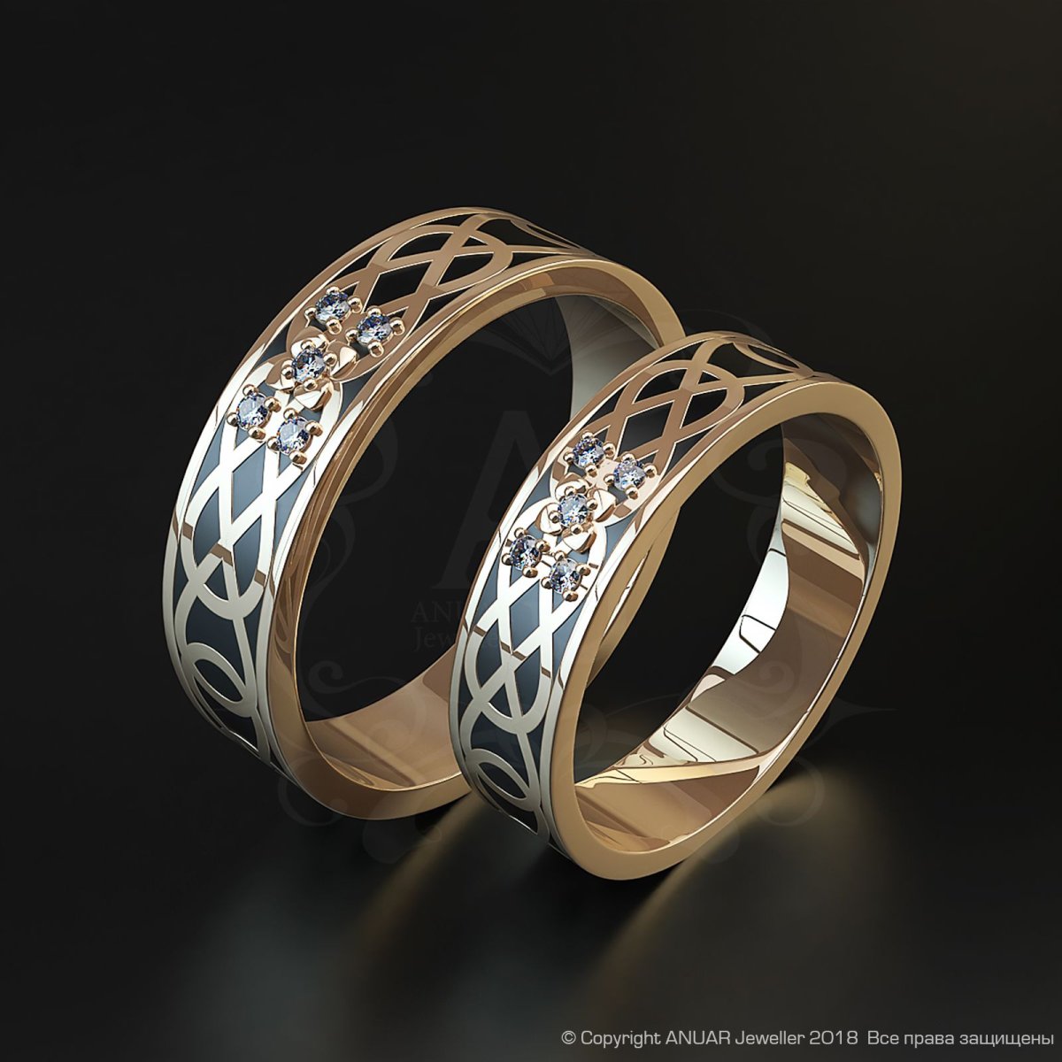 Японские обручальные кольца