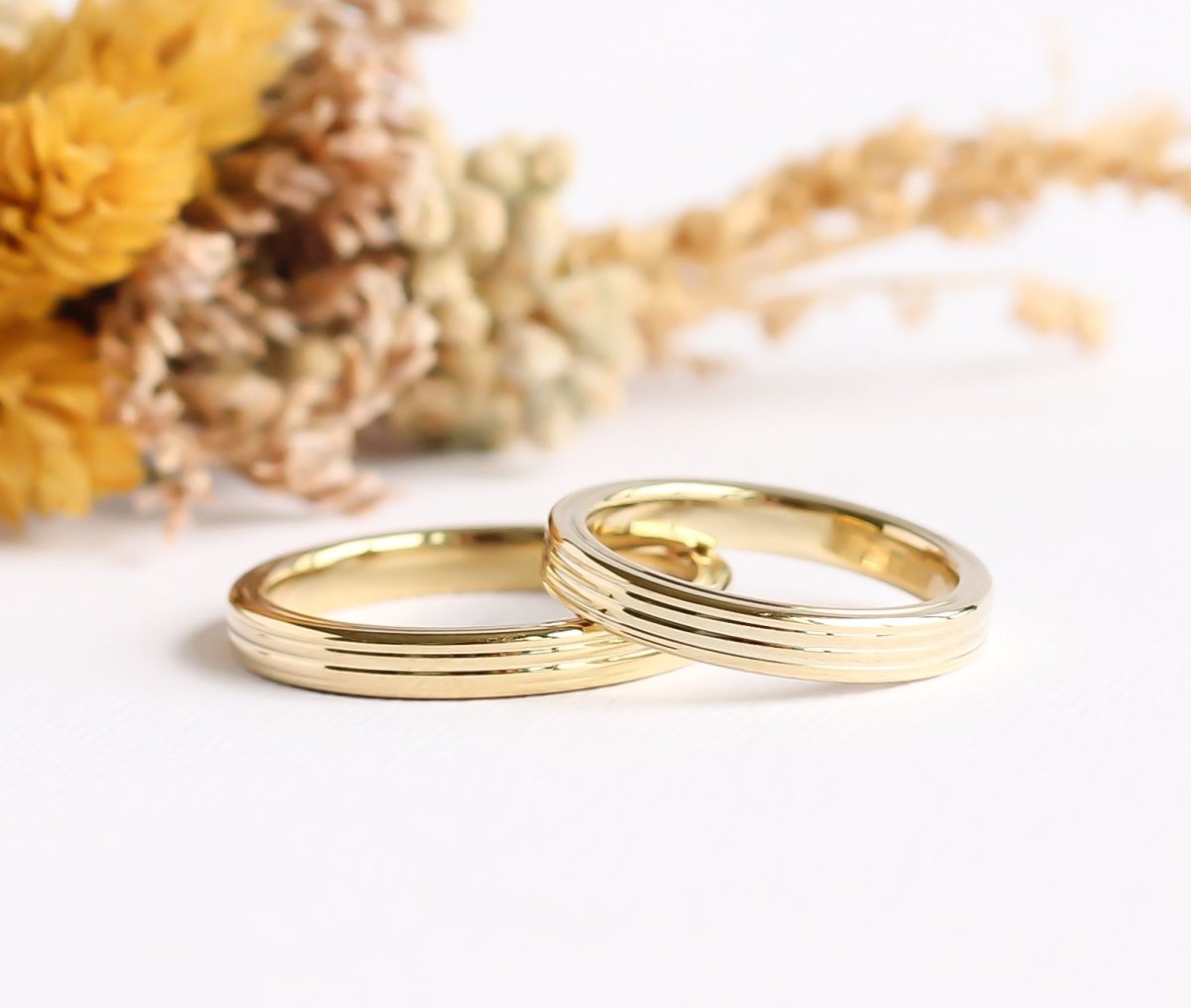 Кольца свадебный минималист