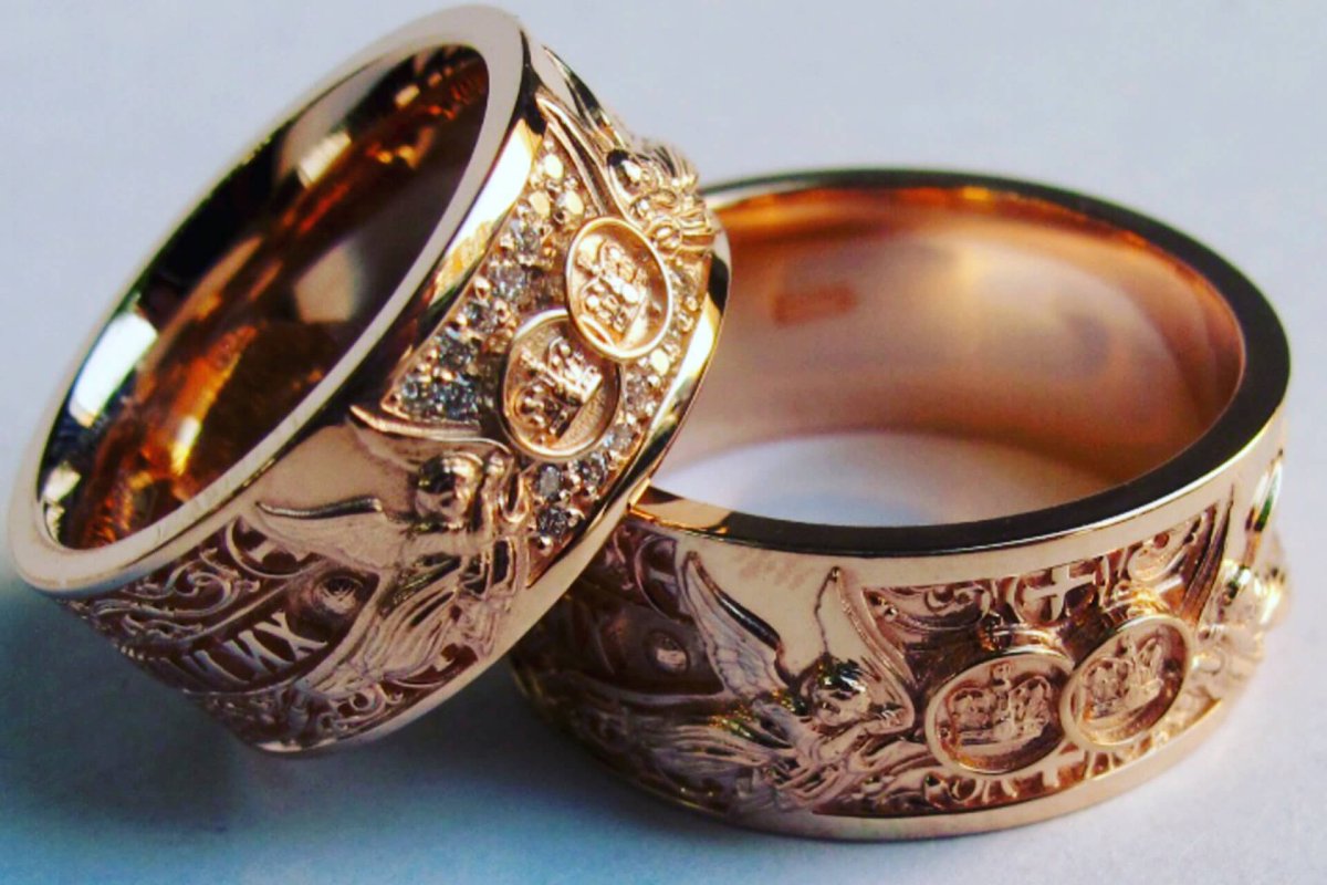 Свадебные кольца дорогие и красивые
