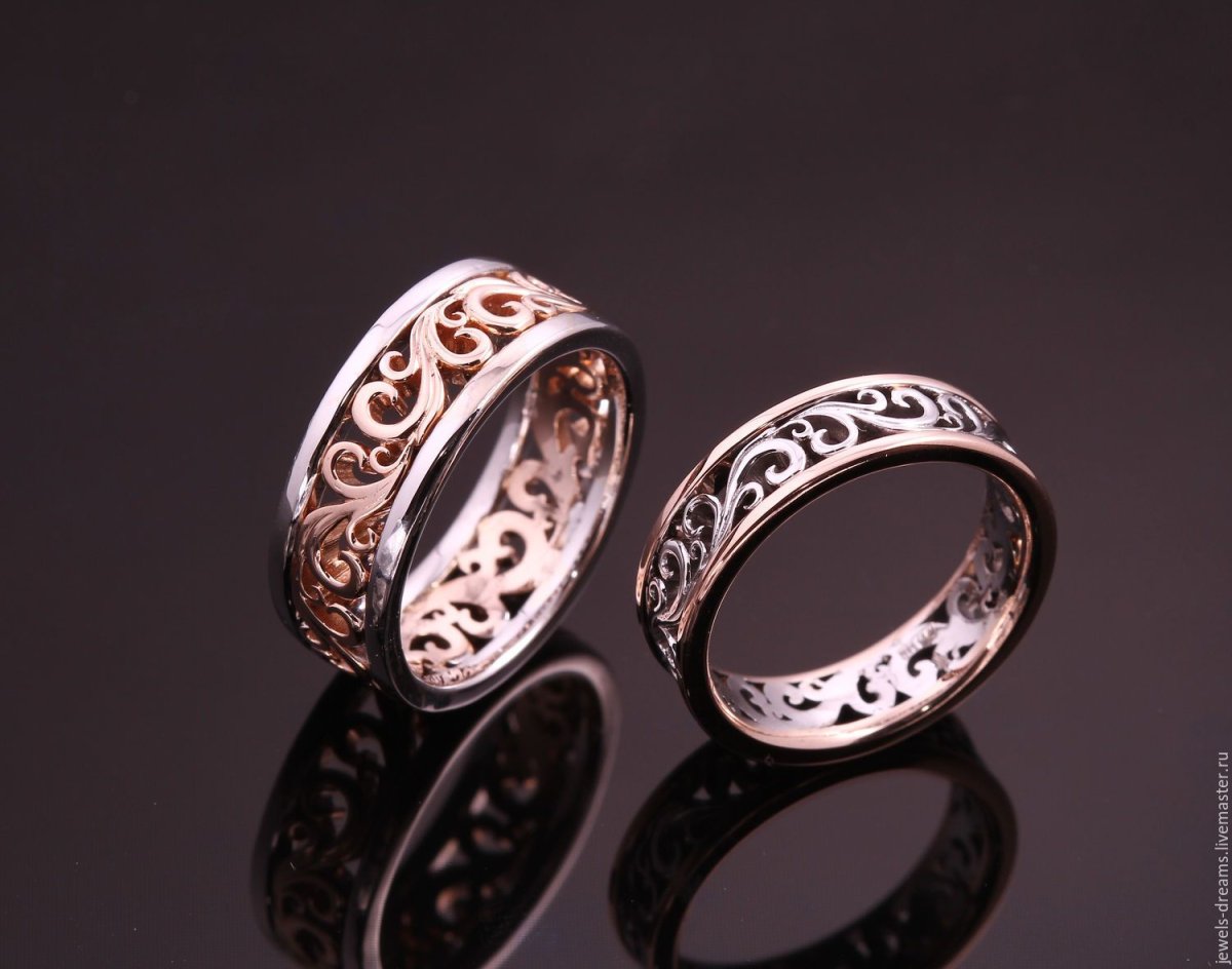 Необычные обручальные кольца