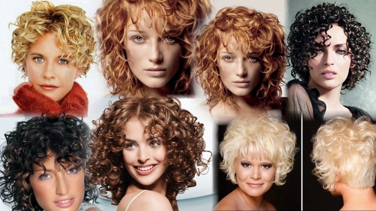 Вертикальная химическая завивка