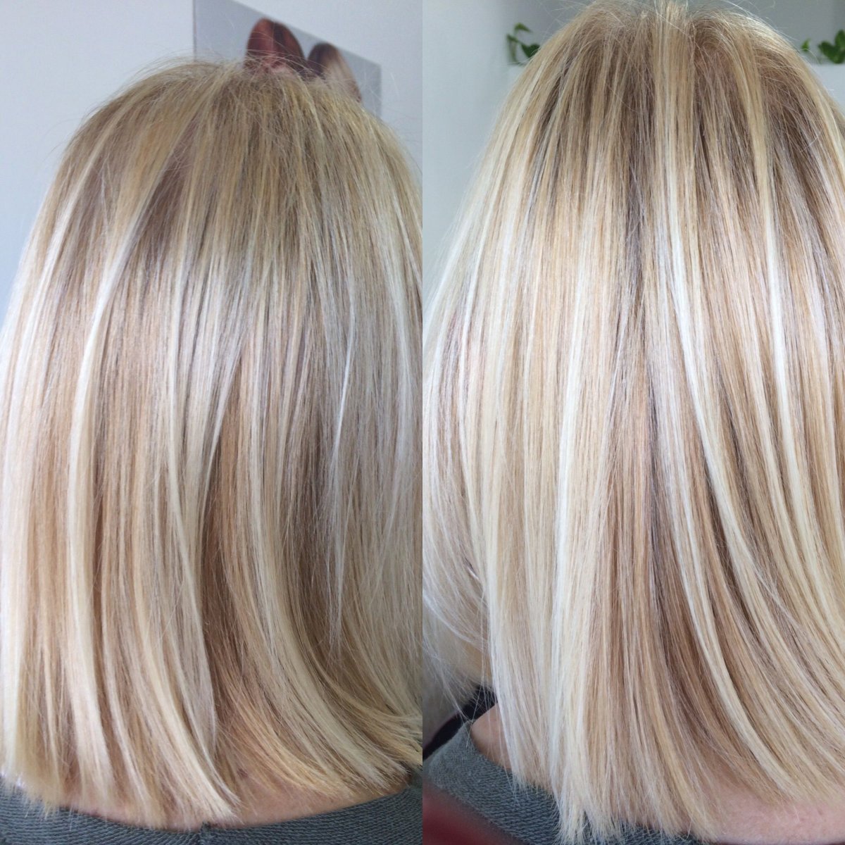 Мелирование с тонированием на светлые волосы