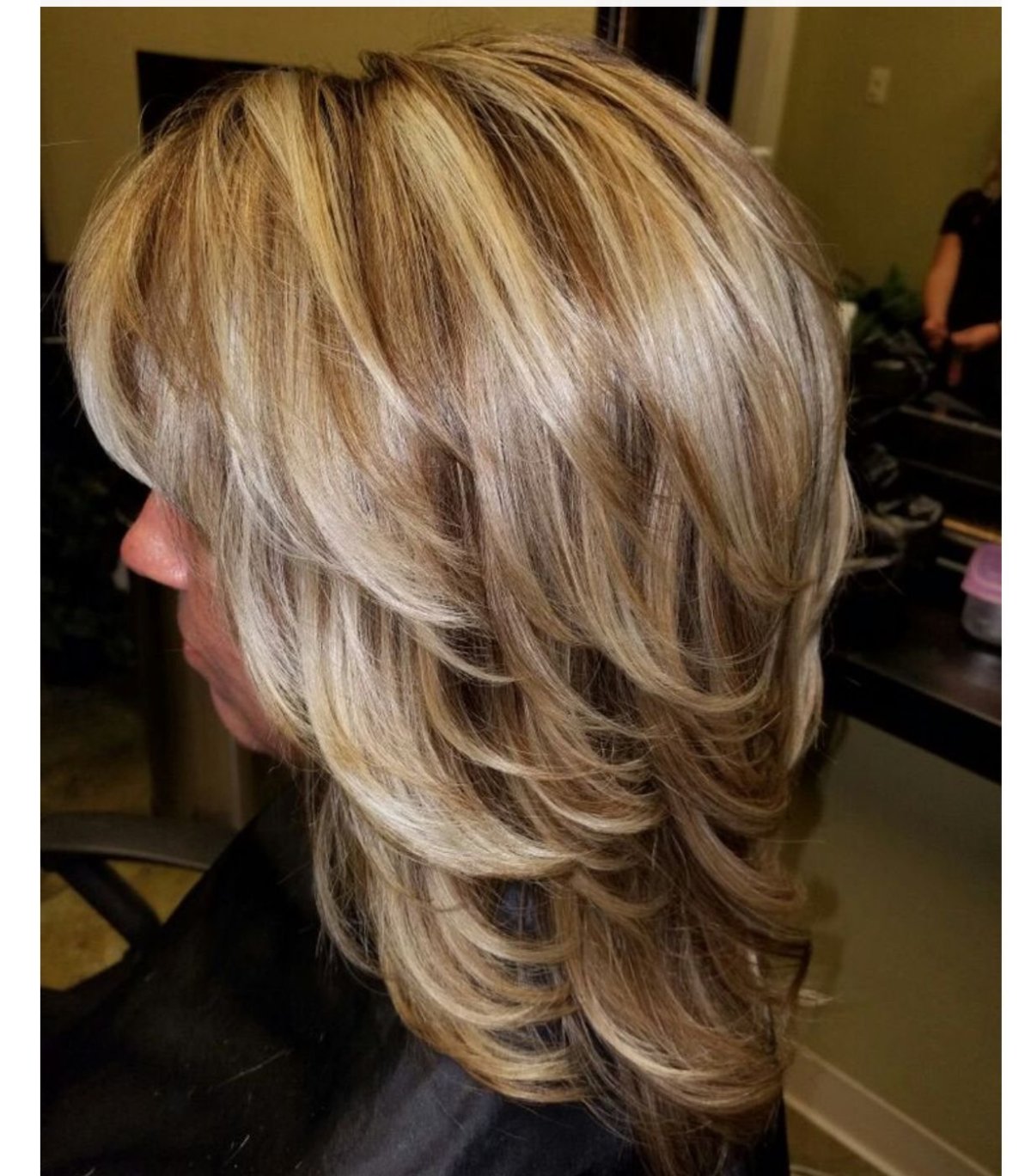 Мелирование Платиниум