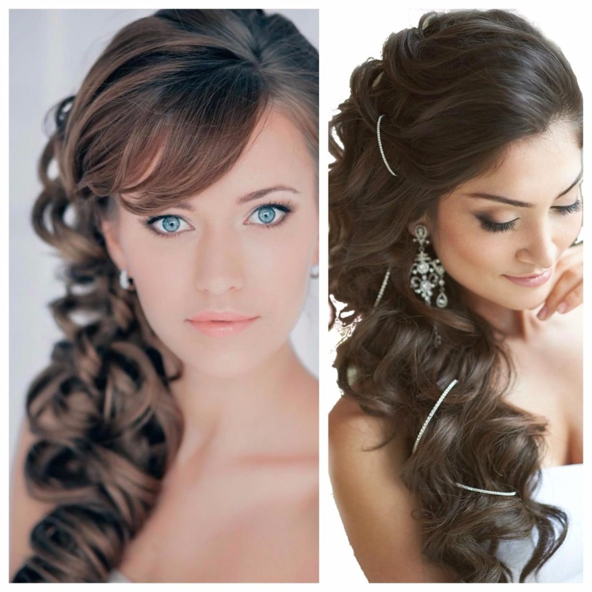 Ломаные кудри на бок