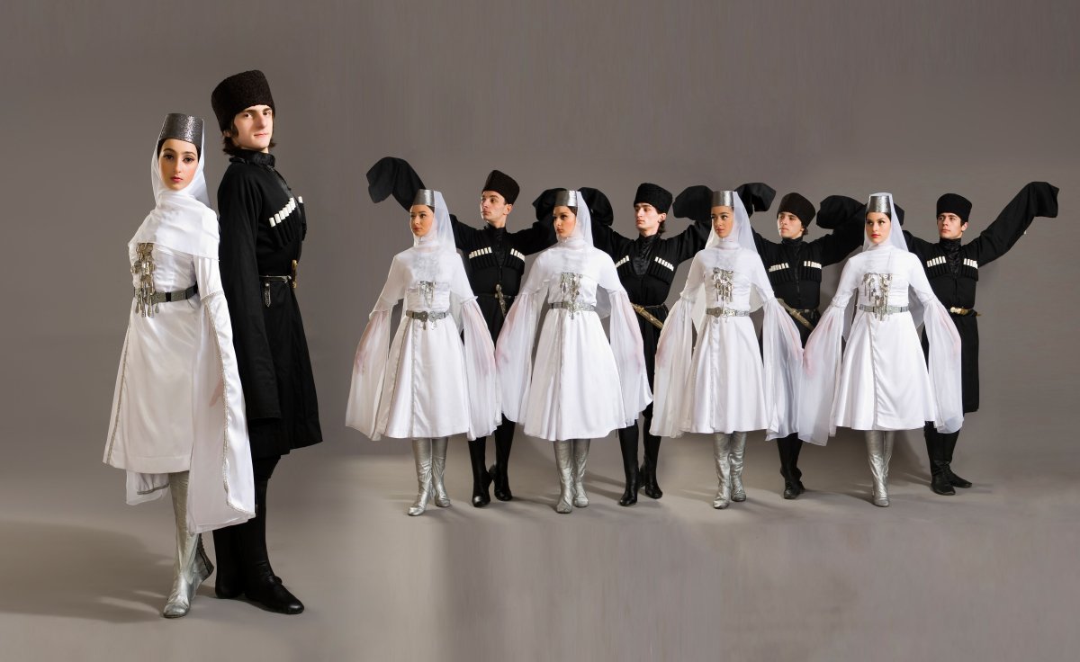 Грузинский свадебный наряд