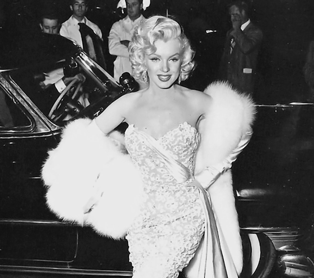 Мэрилин Монро на красной дорожке