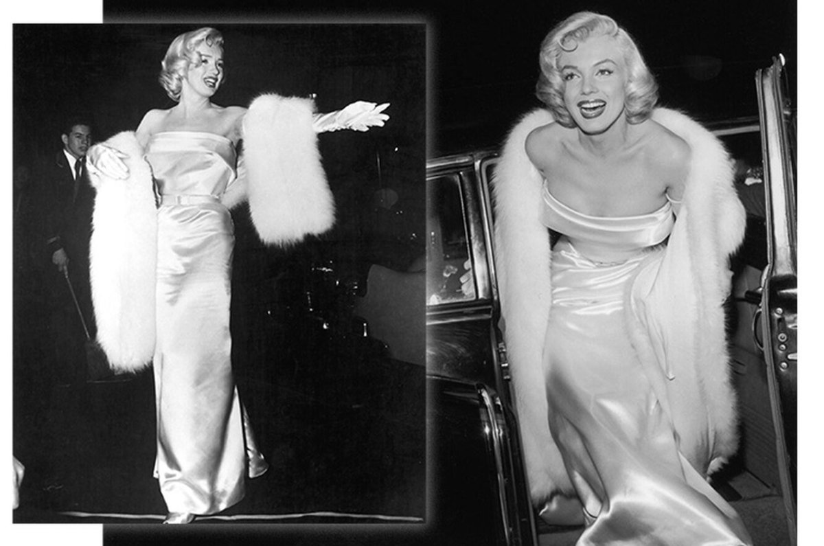 Мэрилин Монро платье Мистер президент